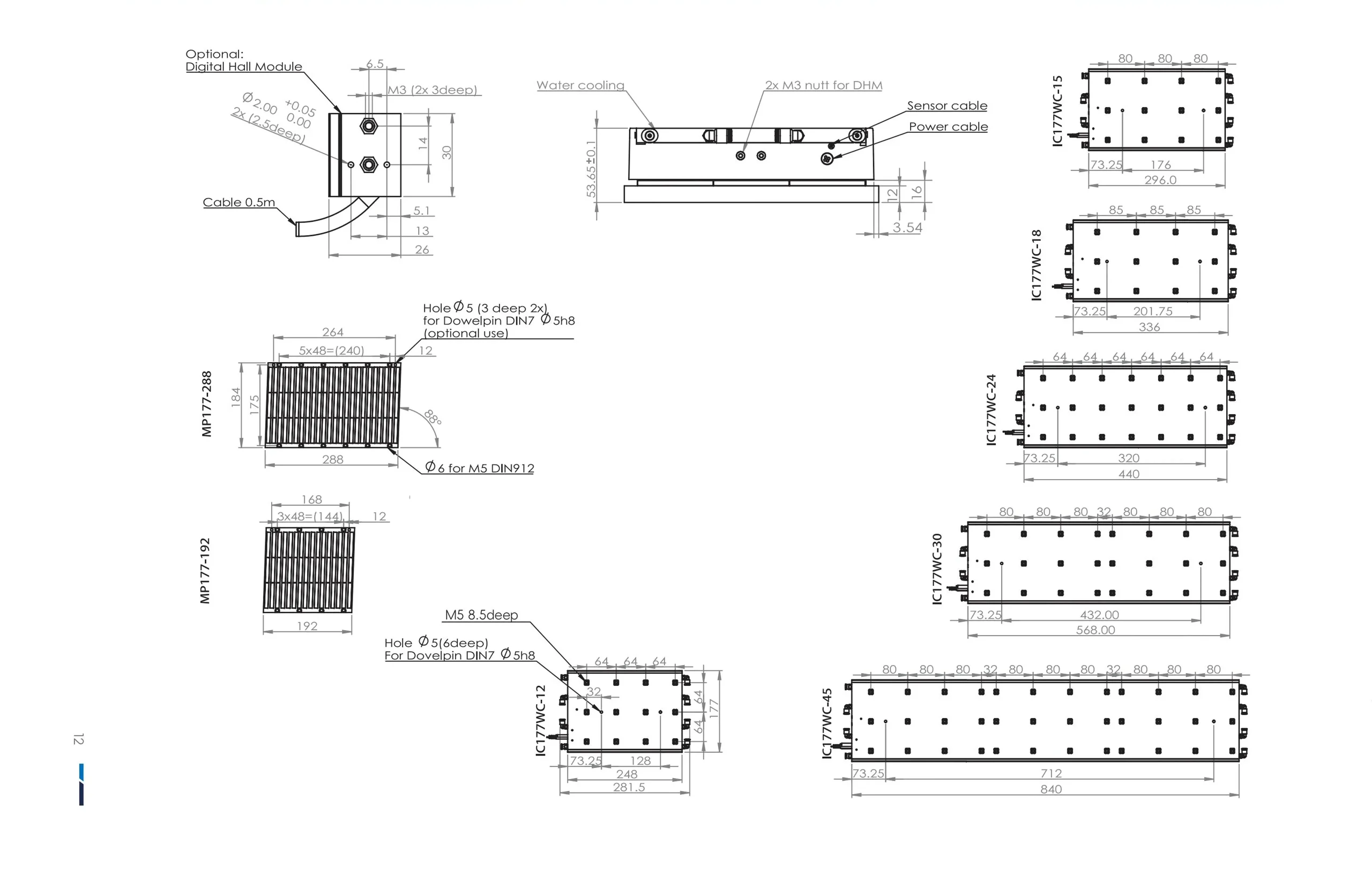 IC177WC Series Drawing ITG