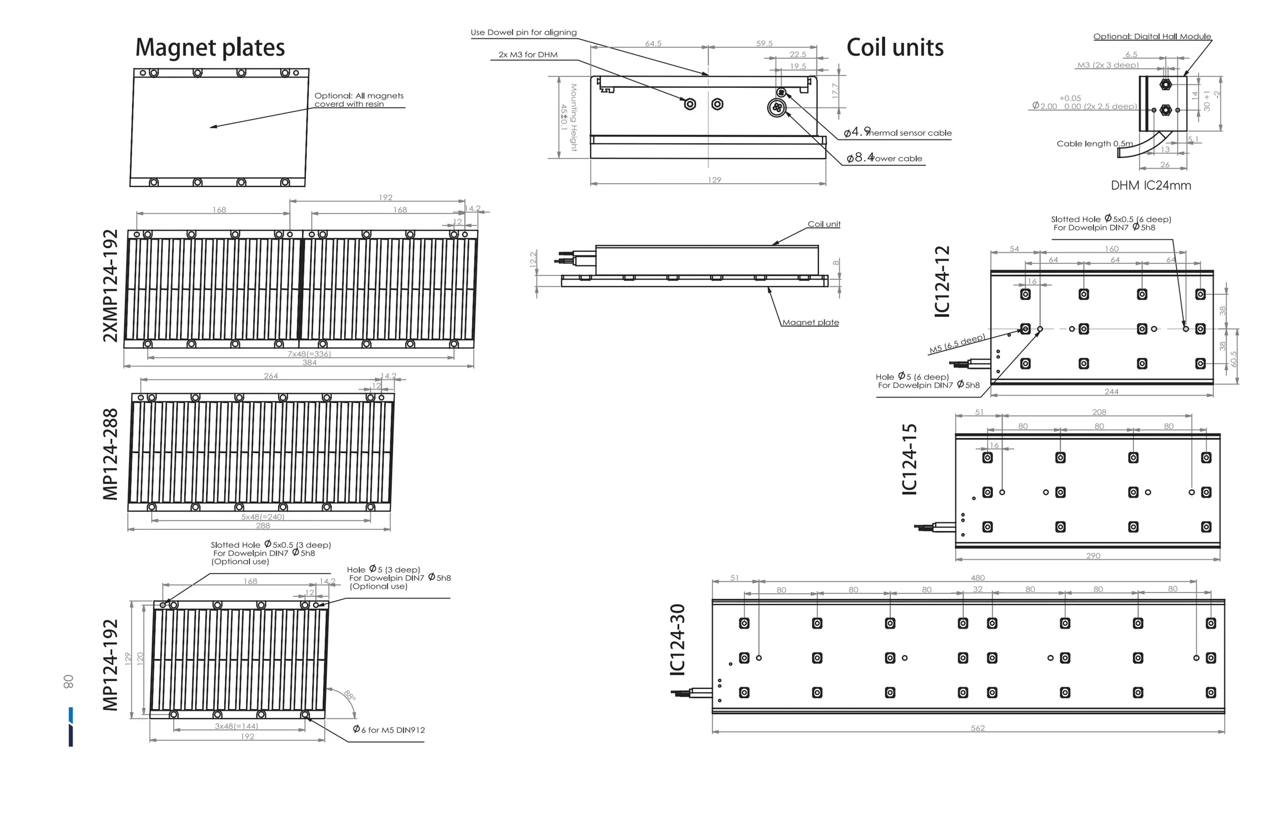 IC124 Series Drawing ITG