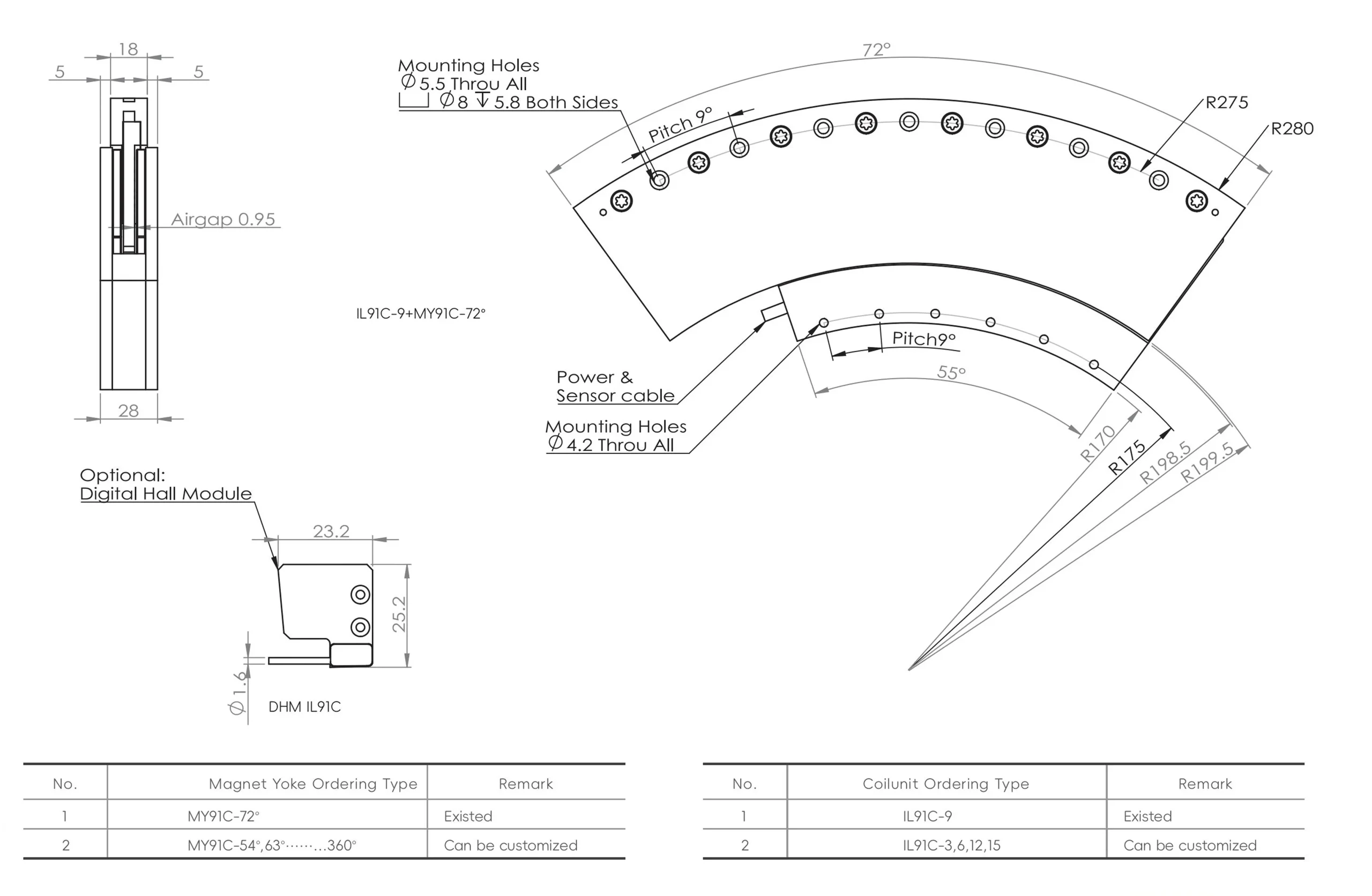 IL91C Series Drawing ITG