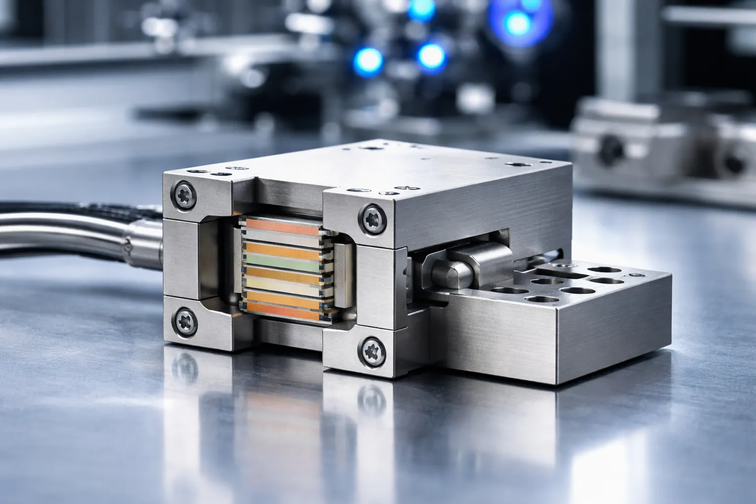 Basic Structure of a Piezo Linear Actuator