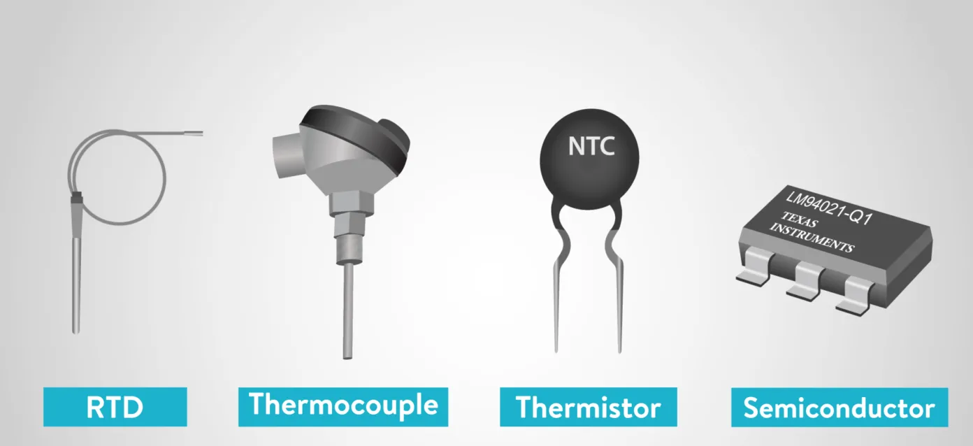 The 4 Most Common Types of Temperature Sensor